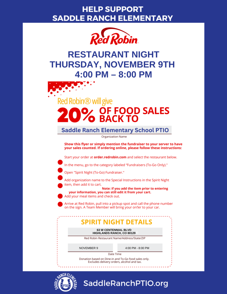 11/9 Restaurant Night