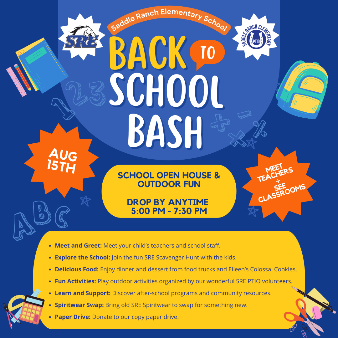 School Open HousE & Outdoor Fun Drop by ANYTIME